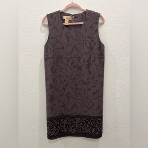 Soft muted purple sleeveless shift dress. Size 14